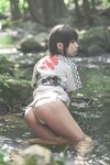 [Cosplay] Hitsuji Negoto 音琴ひつじ - Loincloth girl ふんどし娘～納涼