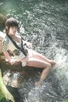 [Cosplay] Hitsuji Negoto 音琴ひつじ - Loincloth girl ふんどし娘～納涼