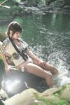 [Cosplay] Hitsuji Negoto 音琴ひつじ - Loincloth girl ふんどし娘～納涼