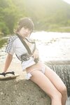 [Cosplay] Hitsuji Negoto 音琴ひつじ - Loincloth girl ふんどし娘～納涼