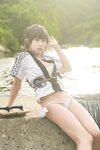 [Cosplay] Hitsuji Negoto 音琴ひつじ - Loincloth girl ふんどし娘～納涼