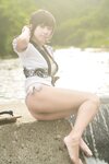 [Cosplay] Hitsuji Negoto 音琴ひつじ - Loincloth girl ふんどし娘～納涼