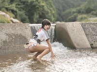 [Cosplay] Hitsuji Negoto 音琴ひつじ - Loincloth girl ふんどし娘～納涼