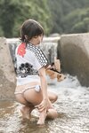 [Cosplay] Hitsuji Negoto 音琴ひつじ - Loincloth girl ふんどし娘～納涼