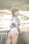 [Cosplay] Hitsuji Negoto 音琴ひつじ - Loincloth girl ふんどし娘～納涼