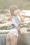 [Cosplay] Hitsuji Negoto 音琴ひつじ - Loincloth girl ふんどし娘～納涼