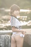 [Cosplay] Hitsuji Negoto 音琴ひつじ - Loincloth girl ふんどし娘～納涼