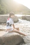 [Cosplay] Hitsuji Negoto 音琴ひつじ - Loincloth girl ふんどし娘～納涼