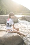 [Cosplay] Hitsuji Negoto 音琴ひつじ - Loincloth girl ふんどし娘～納涼