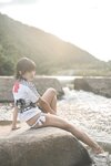 [Cosplay] Hitsuji Negoto 音琴ひつじ - Loincloth girl ふんどし娘～納涼