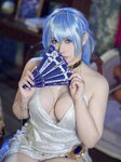[Cosplay] Mahuajiang 麻花麻花酱 - Brilliant Helena 碧蓝妮姬 海伦娜