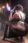 [Cosplay] 香草喵露露写真 十一月舰长 女警