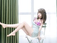 [Cosplay] 斗鱼米线线sama写真 邻居家的妹妹
