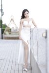 [Cosplay] 王馨瑶Yanni 白色裙子灰色旗袍