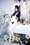 [Cosplay] 疯猫ss 少女衣橱 连体女仆装