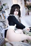 [Cosplay] 疯猫ss 少女衣橱 连体女仆装