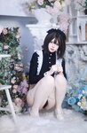 [Cosplay] 疯猫ss 少女衣橱 连体女仆装