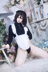 [Cosplay] 疯猫ss 少女衣橱 连体女仆装