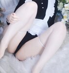 [Cosplay] 疯猫ss 少女衣橱 连体女仆装