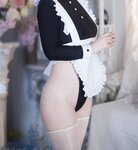[Cosplay] 疯猫ss 少女衣橱 连体女仆装