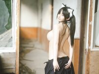 [COSPLAY] 樱井宁宁 - 废墟jk