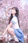 [Cosplay] myeo0 萌芽儿o0 - Sakura JK 樱花JK