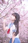 [Cosplay] myeo0 萌芽儿o0 - Sakura JK 樱花JK