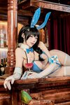 [Cosplay] 咬一口兔娘 医疗兔 梅里