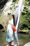 [Cosplay] 王馨瑶Yanni 绿色古装 瀑布