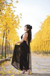 [Cosplay] myeo0 萌芽儿o0 - Ginkgo trees in autumn and yellow wind chimes in spring. 秋有银杏 春有黄风铃