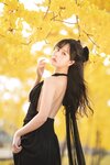 [Cosplay] myeo0 萌芽儿o0 - Ginkgo trees in autumn and yellow wind chimes in spring. 秋有银杏 春有黄风铃