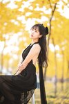 [Cosplay] myeo0 萌芽儿o0 - Ginkgo trees in autumn and yellow wind chimes in spring. 秋有银杏 春有黄风铃