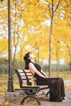 [Cosplay] myeo0 萌芽儿o0 - Ginkgo trees in autumn and yellow wind chimes in spring. 秋有银杏 春有黄风铃