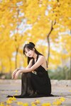 [Cosplay] myeo0 萌芽儿o0 - Ginkgo trees in autumn and yellow wind chimes in spring. 秋有银杏 春有黄风铃