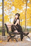 [Cosplay] myeo0 萌芽儿o0 - Ginkgo trees in autumn and yellow wind chimes in spring. 秋有银杏 春有黄风铃