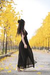 [Cosplay] myeo0 萌芽儿o0 - Ginkgo trees in autumn and yellow wind chimes in spring. 秋有银杏 春有黄风铃