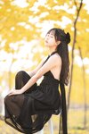 [Cosplay] myeo0 萌芽儿o0 - Ginkgo trees in autumn and yellow wind chimes in spring. 秋有银杏 春有黄风铃