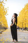 [Cosplay] myeo0 萌芽儿o0 - Ginkgo trees in autumn and yellow wind chimes in spring. 秋有银杏 春有黄风铃