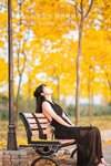 [Cosplay] myeo0 萌芽儿o0 - Ginkgo trees in autumn and yellow wind chimes in spring. 秋有银杏 春有黄风铃