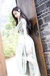 [Cosplay] 王馨瑶Yanni 豆绿色连衣裙白色泳衣