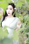 [Cosplay] 王馨瑶Yanni 豆绿色连衣裙白色泳衣