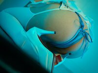 [Cosplay] Mahuajiang 麻花麻花酱 - Blue nurse 碧蓝护士
