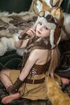 [Cosplay] Qiyuemiaozi 七月喵子 - Fantasy Beast Girl Collection Lunar Eclipse Poktayeko 幻想兽娘集月食 波克塔耶子