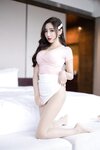 [Cosplay] 王馨瑶Yanni 粉色上衣白裙