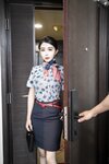 [Cosplay] 李若汐 性感空姐制服