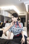 [Cosplay] 李若汐 性感空姐制服