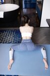 [Cosplay] 鱼子酱Fish 瑜伽服