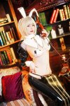 [Cosplay] Tina 很妖孽呀 - Leather bunny 皮衣小兔子