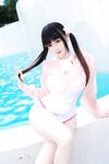 [Cosplay] miko酱ww 粉白海月姬