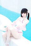 [Cosplay] miko酱ww 粉白海月姬